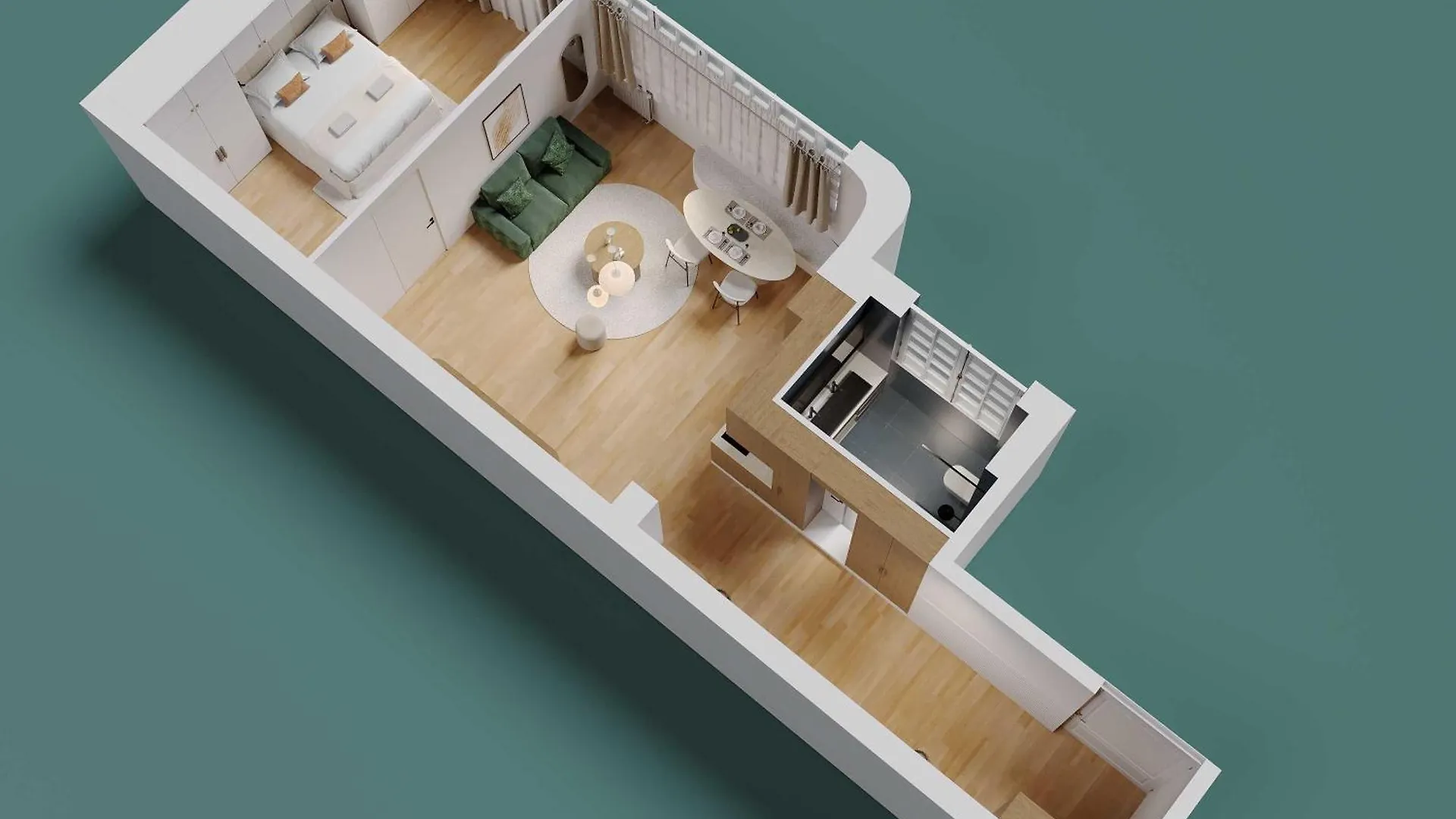 Amazing Apartment 4P 1 Bedroom - Cite Magenta Paris